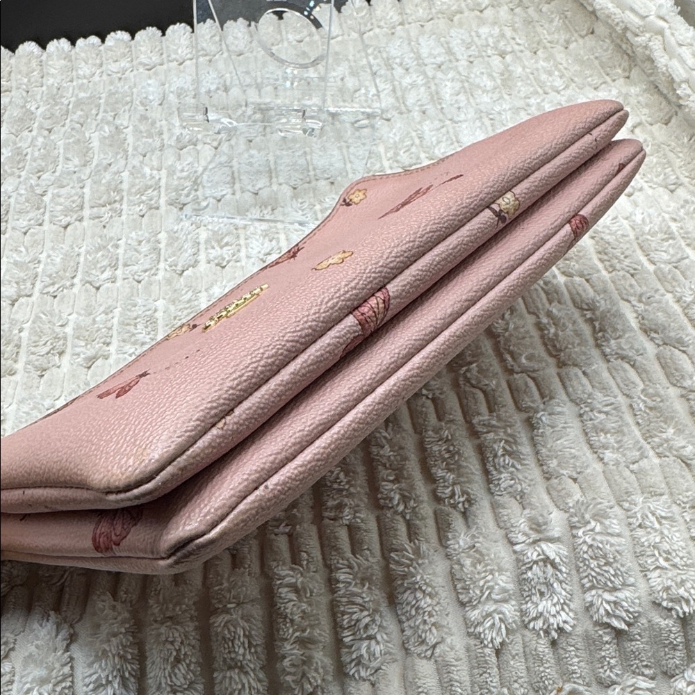 ❌SOLD❌Coach Butterfly Double Zip Wristlet - Picture 6 of 10